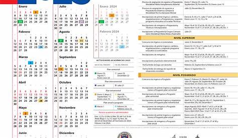 Calendario Escolar 2023 Monterrey Uanl Convocatoria - IMAGESEE