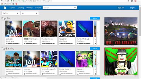 inicio roblox