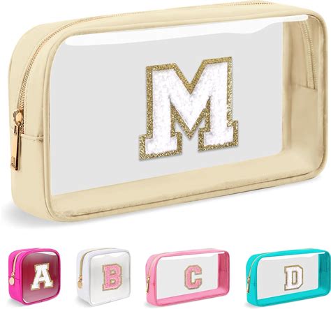 Initial Cosmetic Pouch