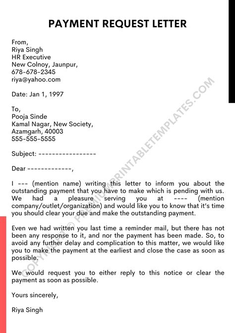 initial payment example