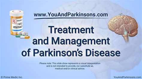 initial treatment for parkinson's disease