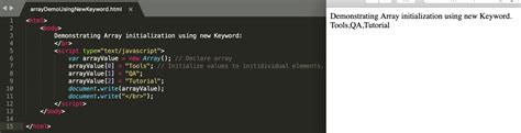initialize array in javascript