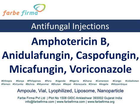 Injection Antifungal