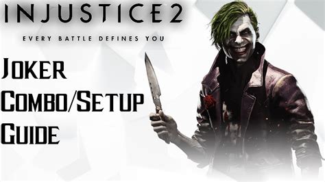 injustice 2 joker guide