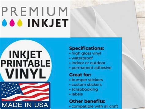 Ink Jet Printable Vinyl
