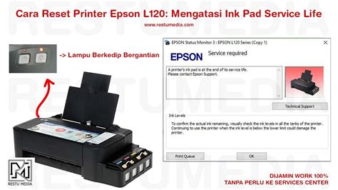 Ink Pad Error Epson L120
