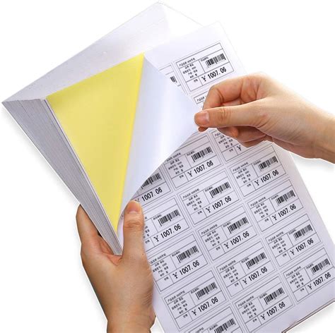 Inkjet Printer Adhesive Label