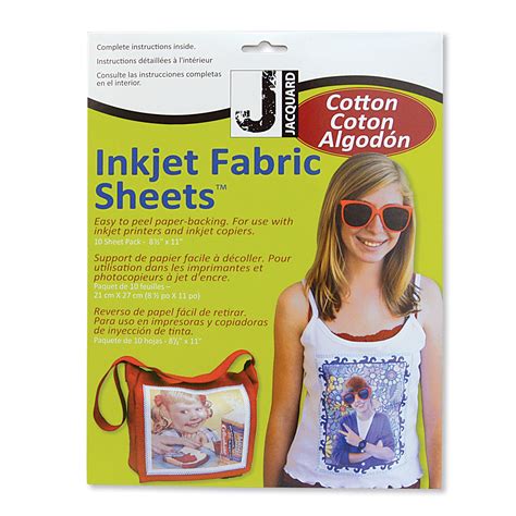 Inkjet Printing Fabric Sheets