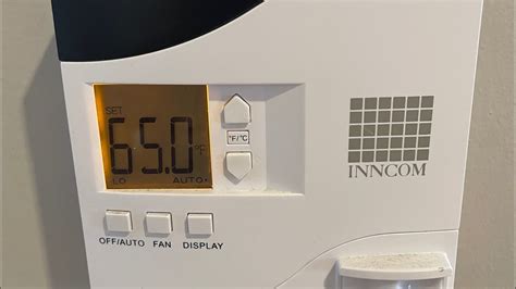 Override Hotel Thermostat (VIP Mode on Hotel Thermostat) YouTube