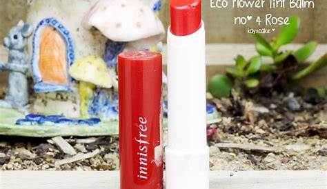 Innisfree Eco Flower Tint Rose Balm ♡ All 5 Colors Swatches
