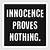 innocence proves nothing quote