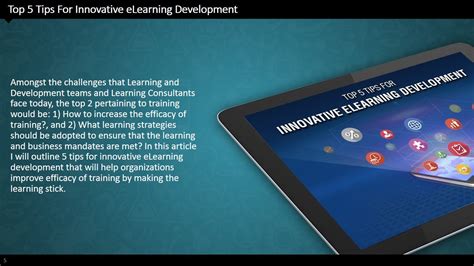 Innovative E-Learning Examples