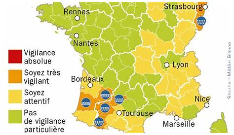Les inondations en France des images du satellite radar