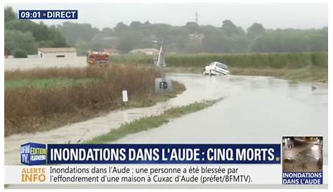 Inondations dans l'Aude le point sur la situation CNEWS
