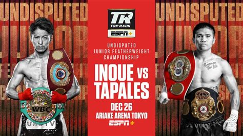 inoue vs tapales time of fight