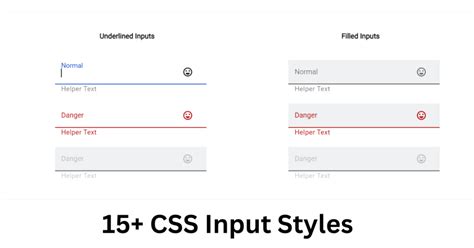 CSS Input Styles From CodePen Freebie Supply