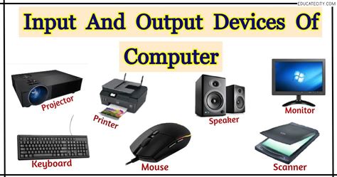 Input Devices And Output Devices Of Computer Pdf