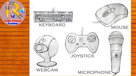 Input Devices Drawing Easy