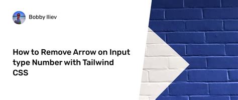 Input Number Hide Arrows Tailwind