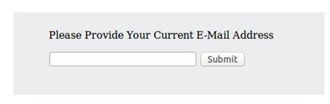 input type for email address in html