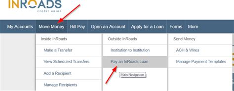 inroads credit union online banking