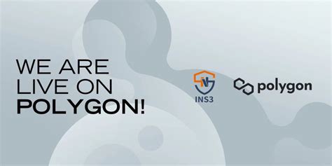 **INS3's Decentralized Coverage Lands on Polygon, Empowering DeFi**