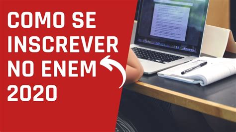 inscrição no enem 2020 como fazer