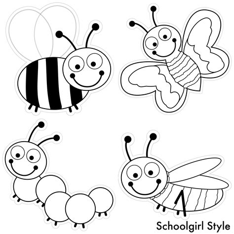 Insect Coloring Pages Preschool – A Fun And Educational Activity For Kids