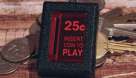 Insert Coin Arcade Button Illuminated Push Eco Euro Joystick