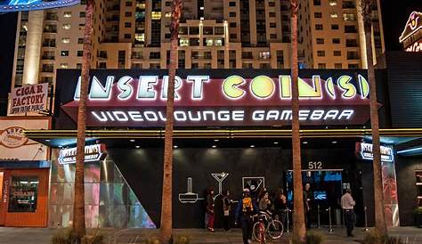 Insert Coin Bar Las Vegas Arts And Culture (s) Video Lounge