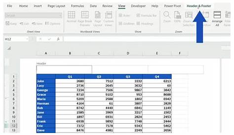 Insert Image In Excel Header How To And Modify Picture /footer Of