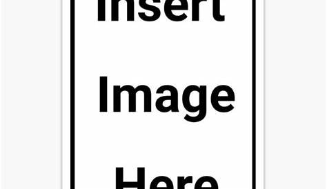 "Insert Image Here" Poster by NoizeandLight Redbubble