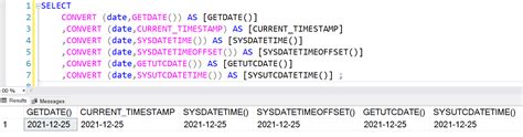 insert current date and time in sql server table