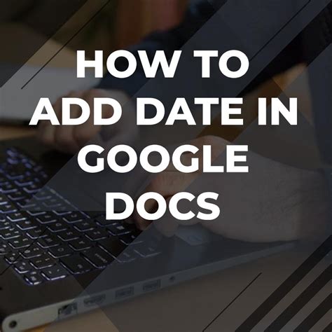 insert date in google docs