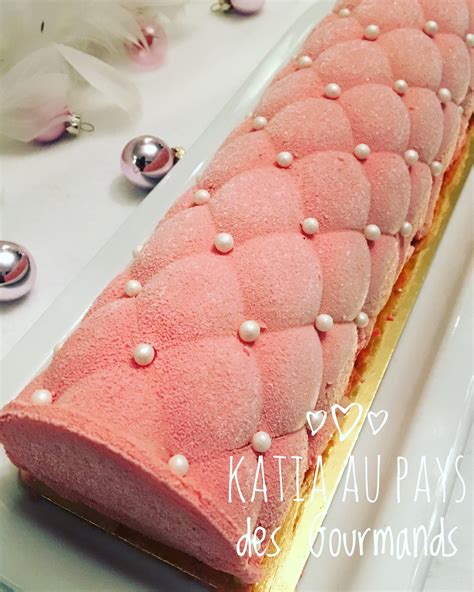 Insert framboise pour bûche glacée