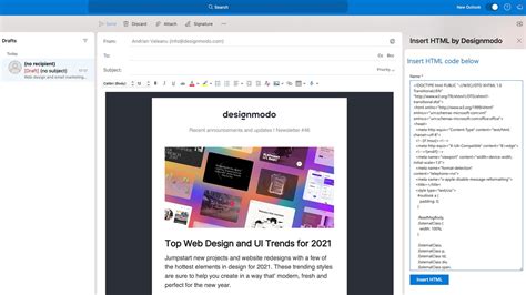 Insert Html By Designmodo