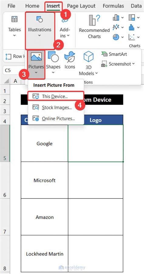 insert image in excel cell as attachment