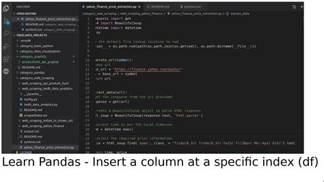 Insert Index As Column Pandas