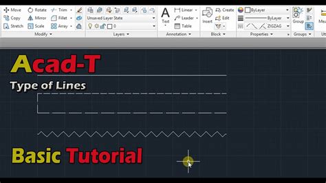 Insert Line Type Autocad