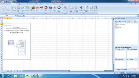Insert Slicer In Excel 2007