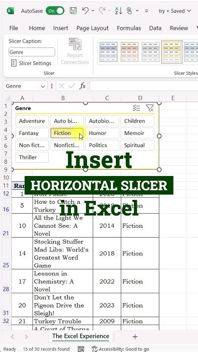 Insert Sliders In Excel