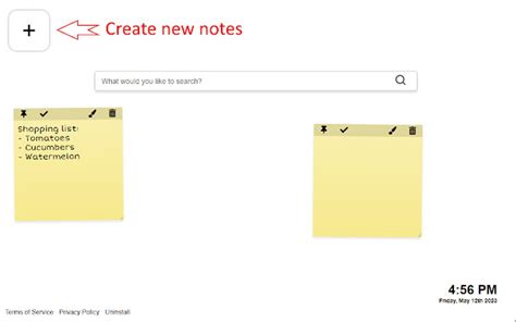 Insert Tab In Sticky Notes