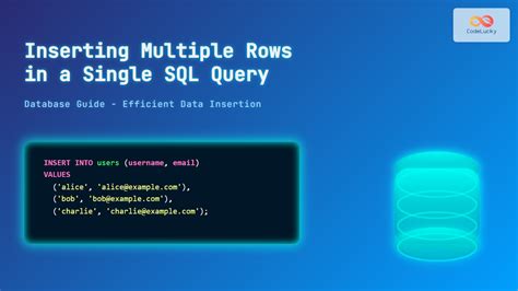 Mastering Efficiency: A Step-by-Step Guide to Inserting Multiple Rows ...