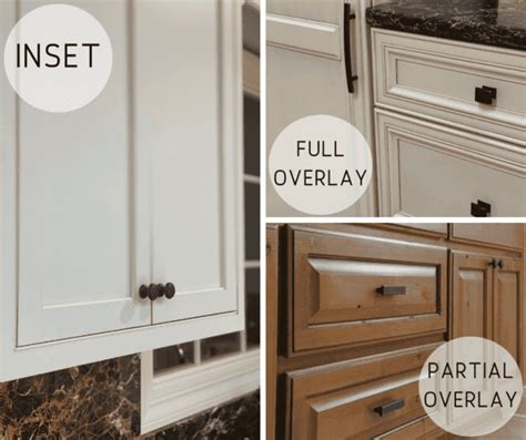 inset cabinets vs overlay