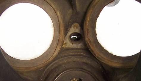 Gas Mask Interior Stock Photo - Alamy