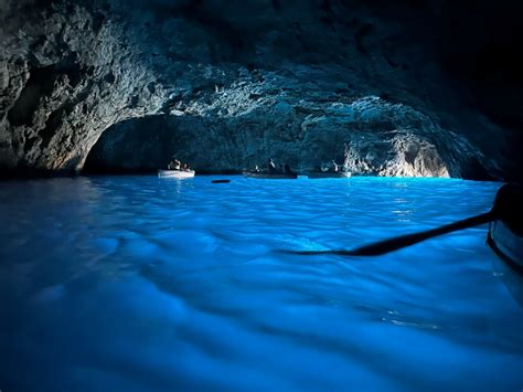 inside Blue Grotto Capri