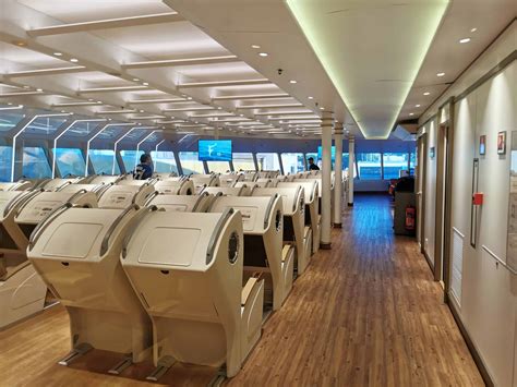 inside Buquebus ferry