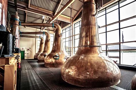 inside Caol Ila Distillery