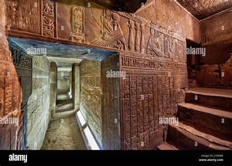inside Dendera Temple