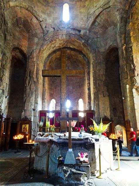 inside Jvari Monastery